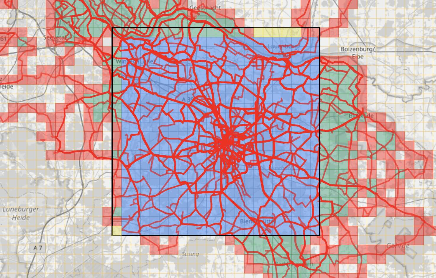 Openstreetmap view